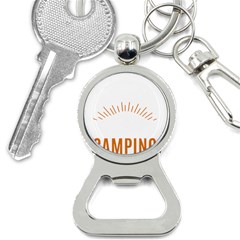 I Love Camping Bottle Opener Key Chain