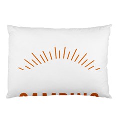 I Love Camping Pillow Case (two Sides) by PFashionArt