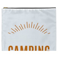 I Love Camping Cosmetic Bag (xxxl) by PFashionArt