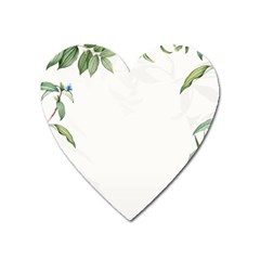 Tropical Love Heart Magnet by designsbymallika