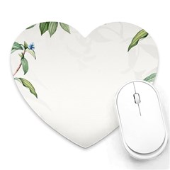 Tropical Love Heart Mousepads by designsbymallika