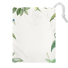 Tropical Love Drawstring Pouch (4xl) by designsbymallika