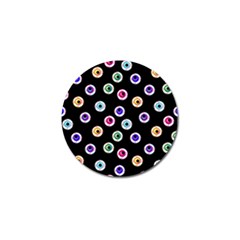 Eye Halloween Pattern Golf Ball Marker by designsbymallika