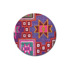 Abstrac-carpet Magnet 3  (round) by nate14shop