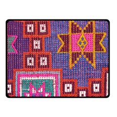 Abstrac-carpet Fleece Blanket (small) by nate14shop