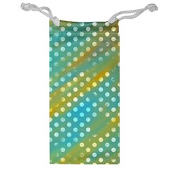 Abstract-polkadot 01 Jewelry Bag by nate14shop