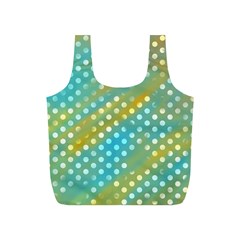 Abstract-polkadot 01 Full Print Recycle Bag (s) by nate14shop