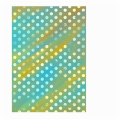 Abstract-polkadot 01 Large Garden Flag (two Sides) by nate14shop