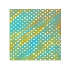 Abstract-polkadot 01 Square Satin Scarf (30  X 30 ) by nate14shop