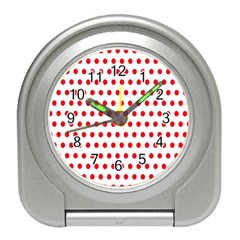 Abstract-polkadot 02 Travel Alarm Clock