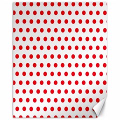 Abstract-polkadot 02 Canvas 11  X 14  by nate14shop