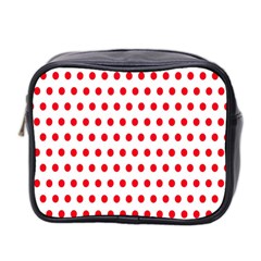 Abstract-polkadot 02 Mini Toiletries Bag (two Sides) by nate14shop