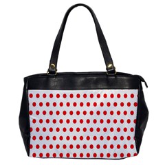 Abstract-polkadot 02 Oversize Office Handbag by nate14shop