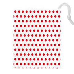 Abstract-polkadot 02 Drawstring Pouch (4xl) by nate14shop