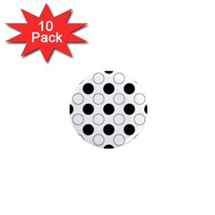 Abstract-polkadot 03 1  Mini Magnet (10 Pack)  by nate14shop