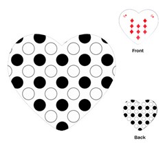 Abstract-polkadot 03 Playing Cards Single Design (heart) by nate14shop