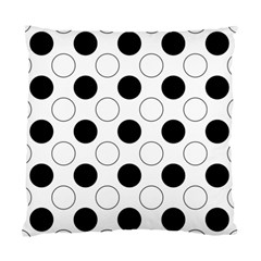 Abstract-polkadot 03 Standard Cushion Case (two Sides)