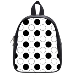 Abstract-polkadot 03 School Bag (small)