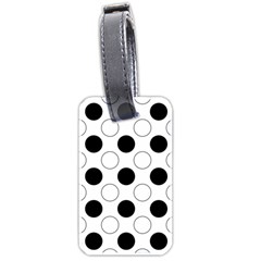 Abstract-polkadot 03 Luggage Tag (two Sides) by nate14shop