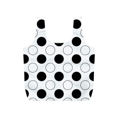 Abstract-polkadot 03 Full Print Recycle Bag (s)