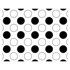 Abstract-polkadot 03 Double Sided Flano Blanket (medium) 