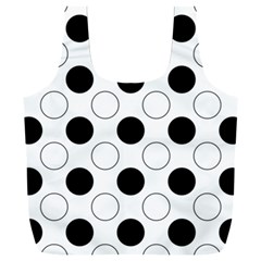 Abstract-polkadot 03 Full Print Recycle Bag (xxl) by nate14shop