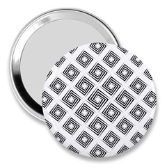 Abstract-box-white 3  Handbag Mirrors by nate14shop