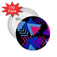 Memphis 2 25  Buttons (100 Pack) 