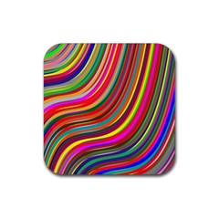 Abstract-calorfull Rubber Coaster (square) by nate14shop