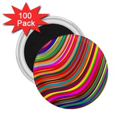 Abstract-calorfull 2 25  Magnets (100 Pack) 