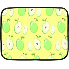 Apples Double Sided Fleece Blanket (mini)  by nate14shop