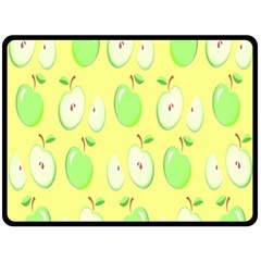 Apples Double Sided Fleece Blanket (large) 