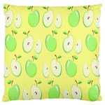 Apples Large Flano Cushion Case (One Side) Front