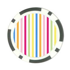 Stripes-lines-calorfull Poker Chip Card Guard by nate14shop