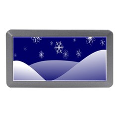 Snowflakes Memory Card Reader (mini) by nate14shop