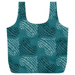 Seamless-pattern Full Print Recycle Bag (xxl) by nate14shop