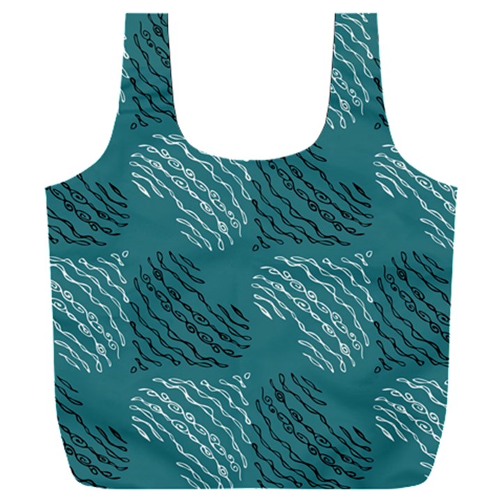 Seamless-pattern Full Print Recycle Bag (XXL)