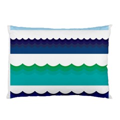 Water-border Pillow Case by nate14shop