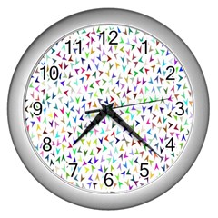 Pointer Wall Clock (Silver)