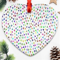 Pointer Heart Ornament (Two Sides)