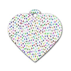 Pointer Dog Tag Heart (One Side)