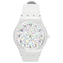 Pointer Round Plastic Sport Watch (M)