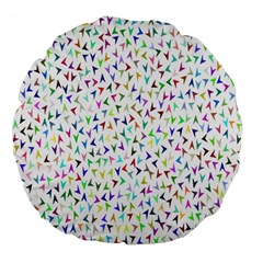 Pointer Large 18  Premium Flano Round Cushions