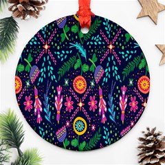 Pattern-vector Ornament (round) by nate14shop