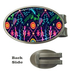 Pattern-vector Money Clips (oval)  by nate14shop