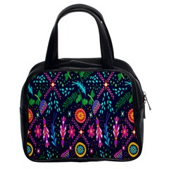 Pattern-vector Classic Handbag (two Sides) by nate14shop