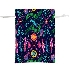 Pattern-vector  Lightweight Drawstring Pouch (xl)