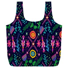 Pattern-vector Full Print Recycle Bag (xxl) by nate14shop