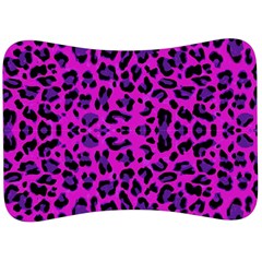 Pattern-tiger-purple Velour Seat Head Rest Cushion by nate14shop