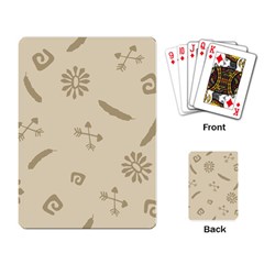 Pattern Frozen Playing Cards Single Design (rectangle) by nate14shop